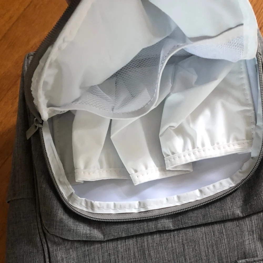 Classic  Gray Backpack - Versatile Everyday Bag